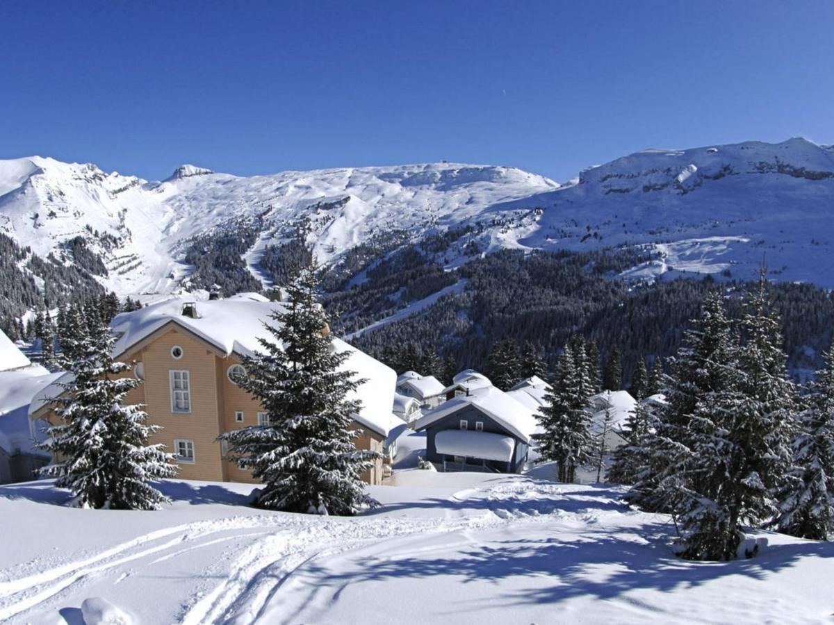 Chalet Spacieux A Flaine Avec Sauna, Cheminee Et Balcon - 6 Chambres, Proche Des Pistes - Fr-1-425-4 Kültér fotó