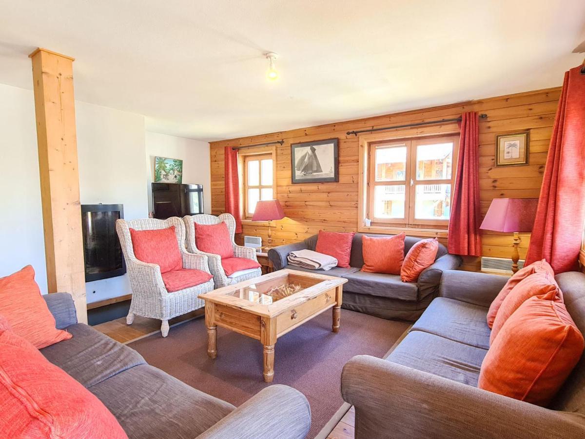 Chalet Spacieux A Flaine Avec Sauna, Cheminee Et Balcon - 6 Chambres, Proche Des Pistes - Fr-1-425-4 Kültér fotó