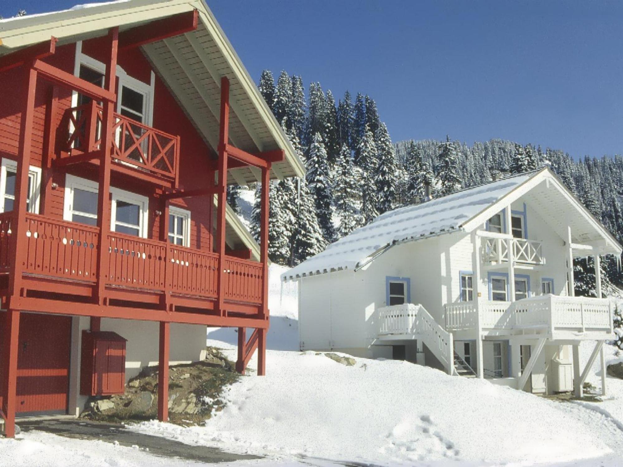 Chalet Spacieux A Flaine Avec Sauna, Cheminee Et Balcon - 6 Chambres, Proche Des Pistes - Fr-1-425-4 Kültér fotó